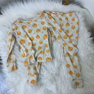 PJ Essentials Pumpkin Print Kids Pajamas Size 3T